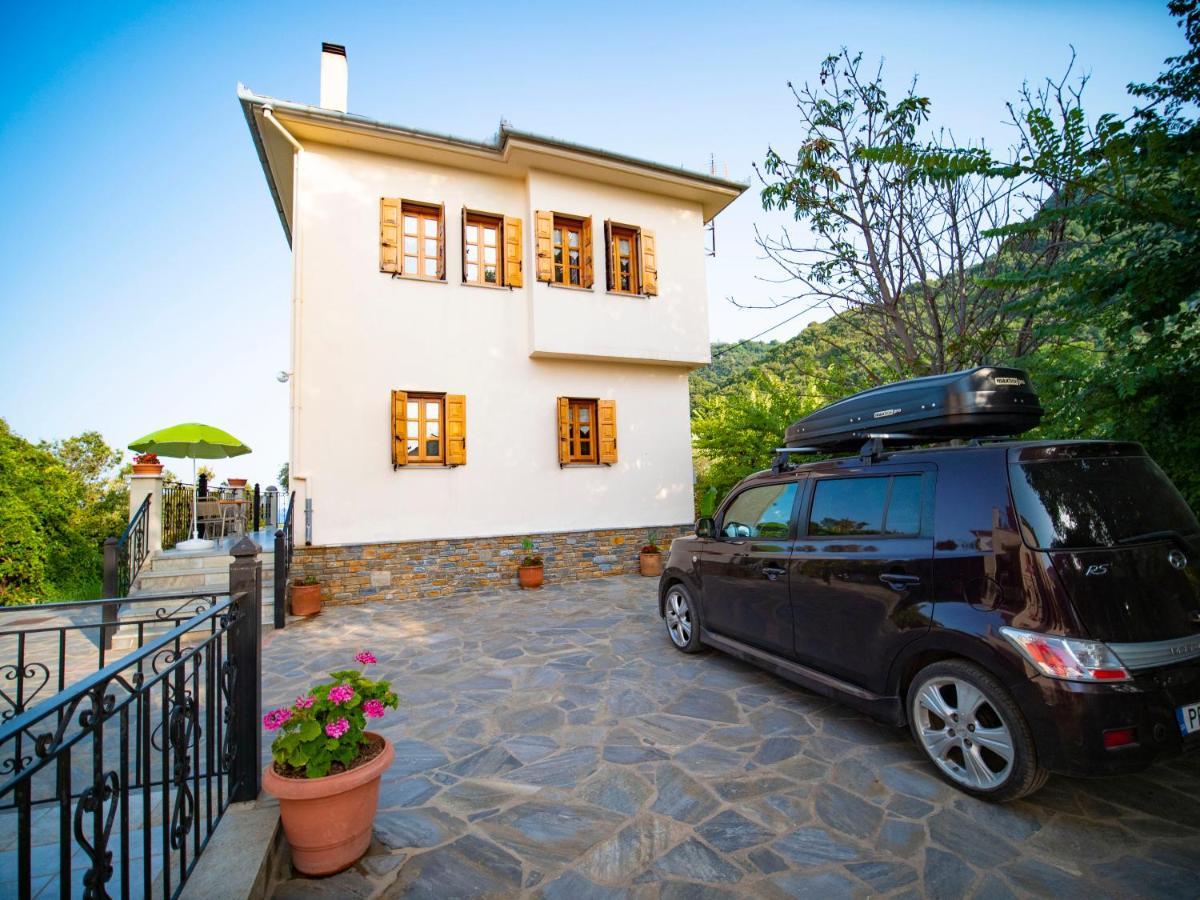 Orange House For Big Families In Damouchari - Delicious Houses 외부 사진