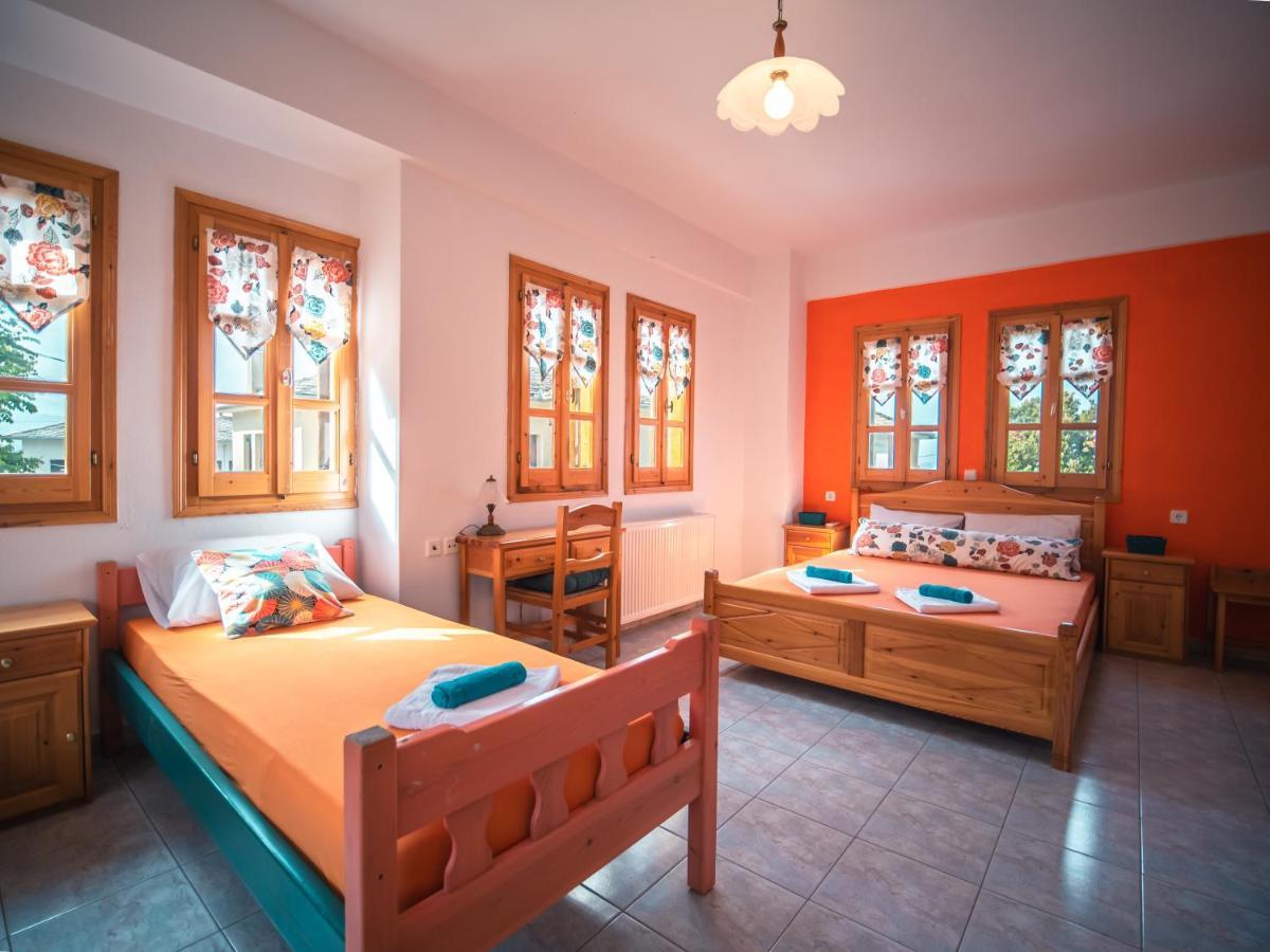 Orange House For Big Families In Damouchari - Delicious Houses 외부 사진